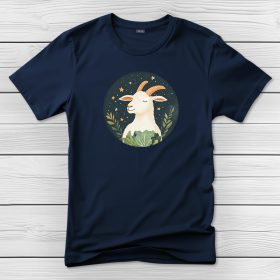 Kecskés póló férfiaknak sötétkék színben