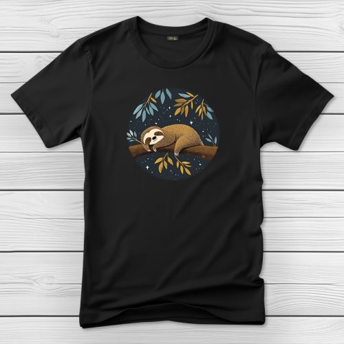 Lajháros póló férfiaknak fekete színben