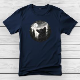 Mudis póló férfiaknak sötétkék színben