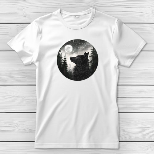 Mudis póló férfiaknak fehér színben