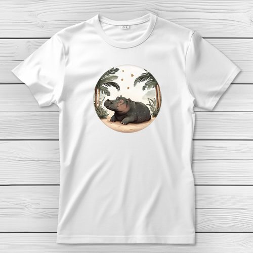 Vizilovas póló férfiaknak fehér színben