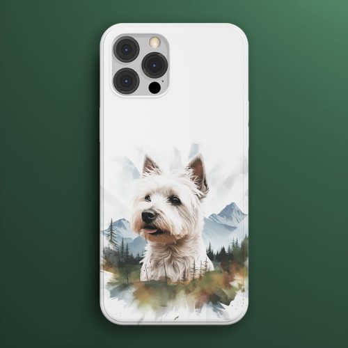 Westie mintás telefontok