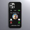 Akitás telefontok fekete színben