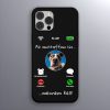 Amstaffos telefontok fekete színben