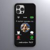 Basset houndos telefontok fekete színben