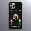 Border collies telefontok fekete színben