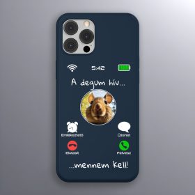 Degus telefontok sötétkék színben