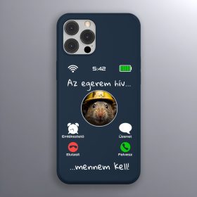 Egeres telefontok sötétkék színben