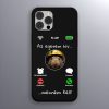 Egeres telefontok fekete színben
