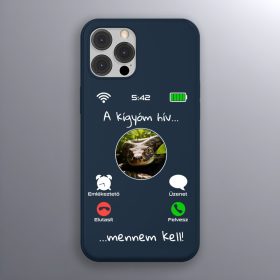 Kígyós telefontok sötétkék színben