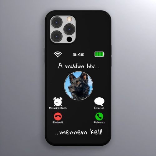 Mudis telefontok fekete színben