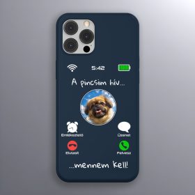 Palotapincsis telefontok sötétkék színben