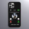 Schnauzeres telefontok fekete színben