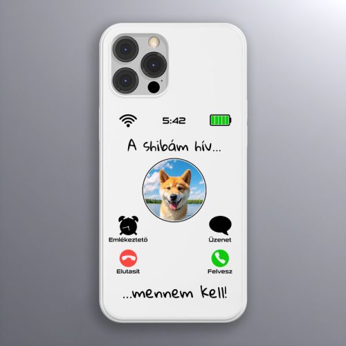 Shiba inus telefontok fehér színben