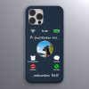 Törpe pincseres telefontok sötétkék színben