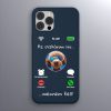 Uszkáros telefontok sötétkék színben