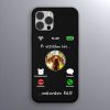 Magyar vizslás telefontok fekete színben