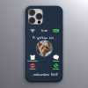 Yorkis telefontok sötétkék színben