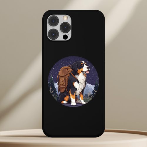 Berni pásztoros telefontok fekete színben