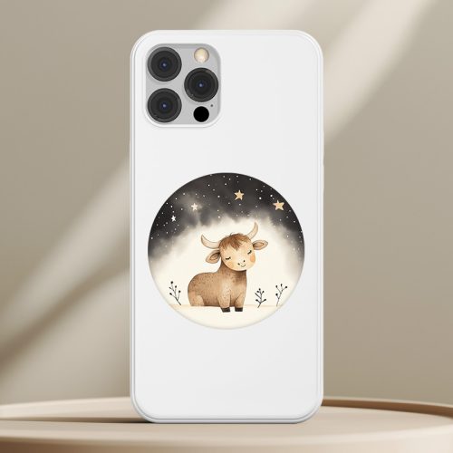 Bikás telefontok fehér színben