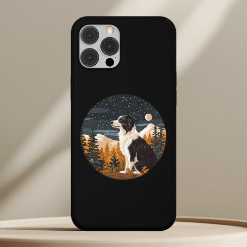 Border collies telefontok fekete színben