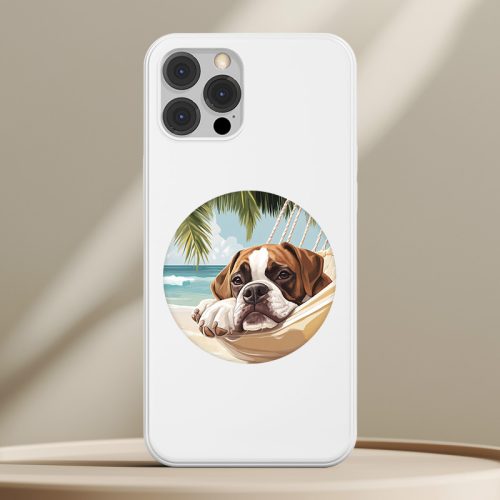 Boxeres telefontok fehér színben