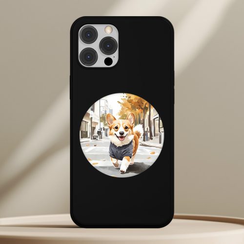 Corgis telefontok fekete színben