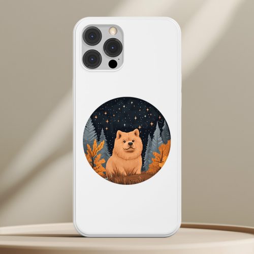 Csaucsaus telefontok fehér színben