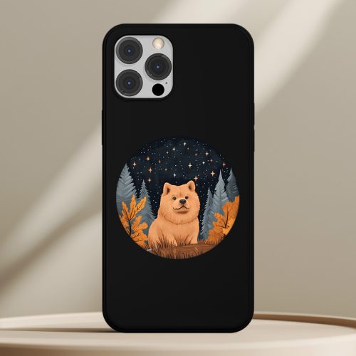 Csaucsaus telefontok fekete színben