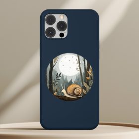 Csigás telefontok sötétkék színben