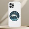 Delfines telefontok fehér színben