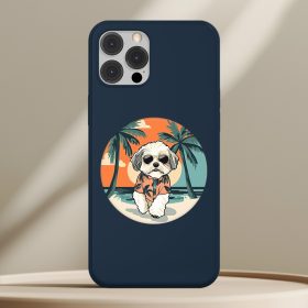 Havanesés telefontok sötétkék színben