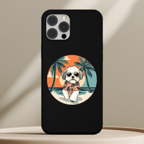 Havanesés telefontok fekete színben