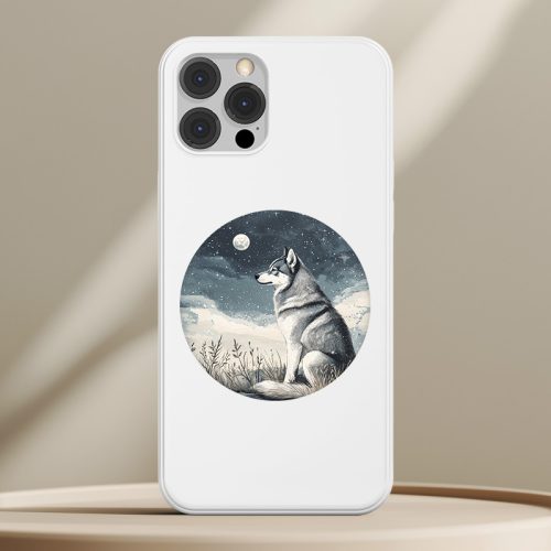 Huskys telefontok fehér színben