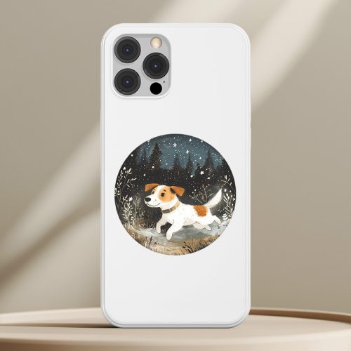 Jack russel terrieres telefontok fehér színben