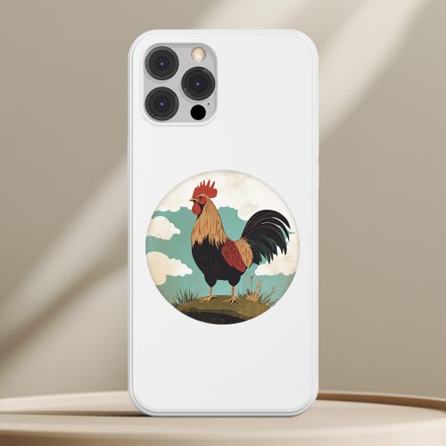 Kakasos telefontok fehér színben