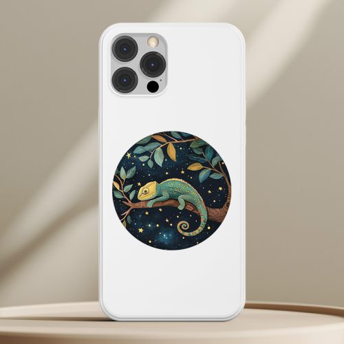 Kaméleonos telefontok fehér színben