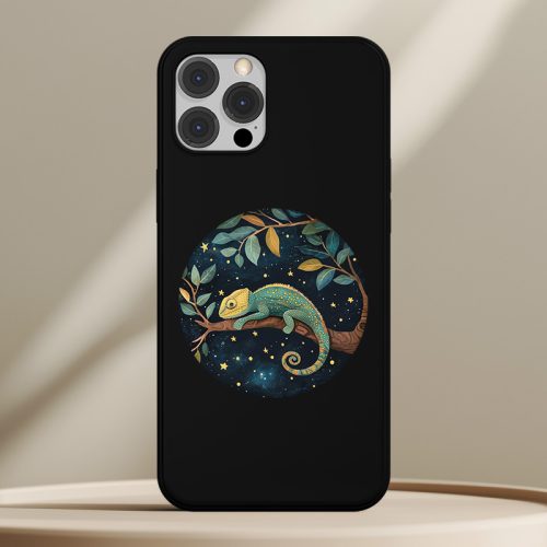 Kaméleonos telefontok fekete színben