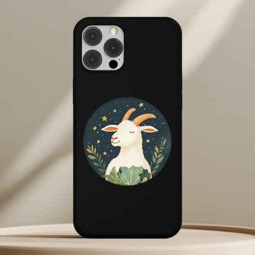 Kecskés telefontok fekete színben