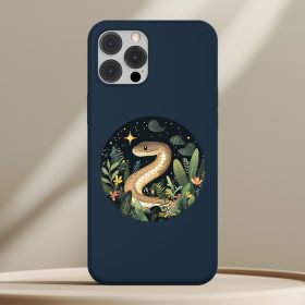 Kígyós telefontok sötétkék színben