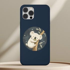 Koalás telefontok sötétkék színben