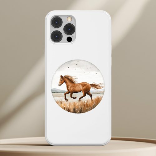 Lovas telefontok fehér színben