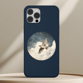 Madaras telefontok sötétkék színben