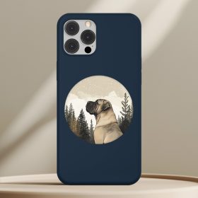 Masztiffos telefontok sötétkék színben