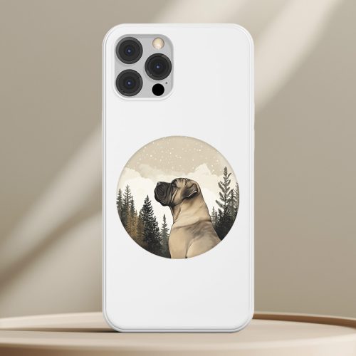 Masztiffos telefontok fehér színben