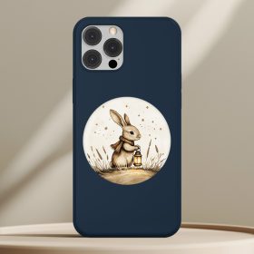 Nyulas telefontok sötétkék színben