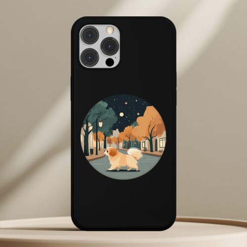 Palotapincsis telefontok fekete színben