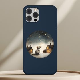 Patkányos telefontok sötétkék színben