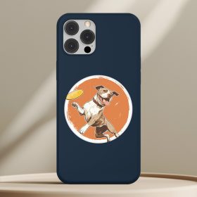 Pitbullos telefontok sötétkék színben