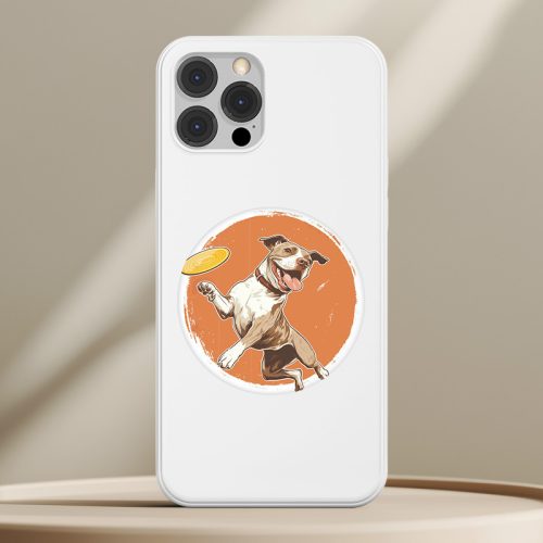 Pitbullos telefontok fehér színben